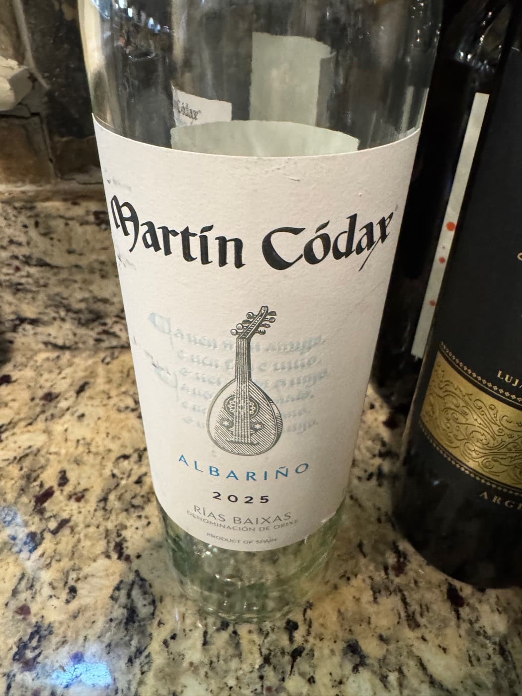 Martín Códax 2025, the Albariño we poured