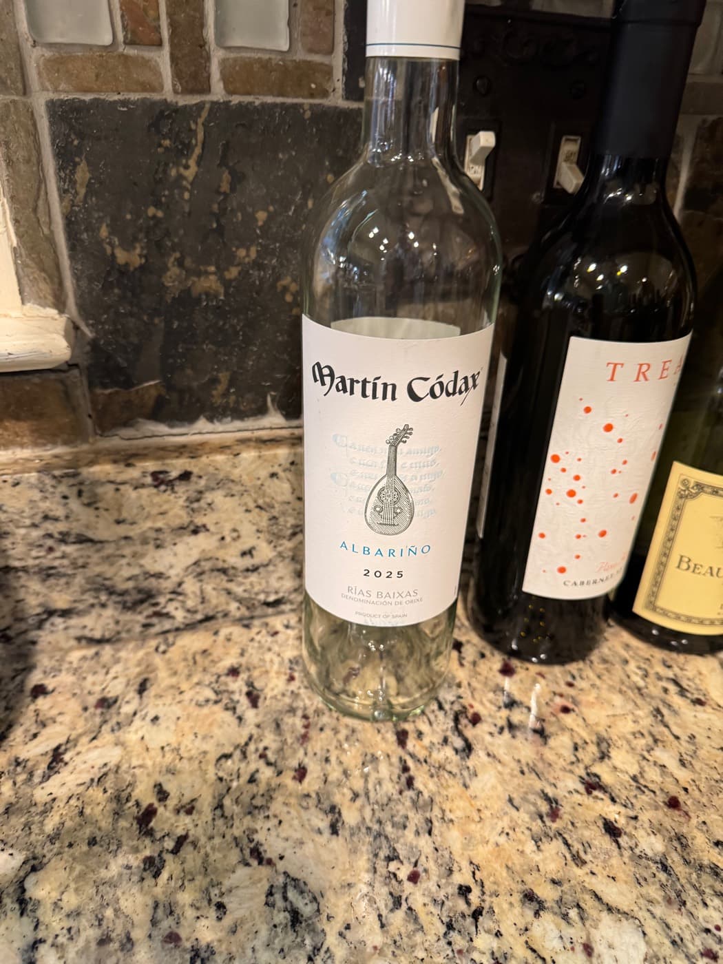 Martín Códax 2025, the Albariño we poured