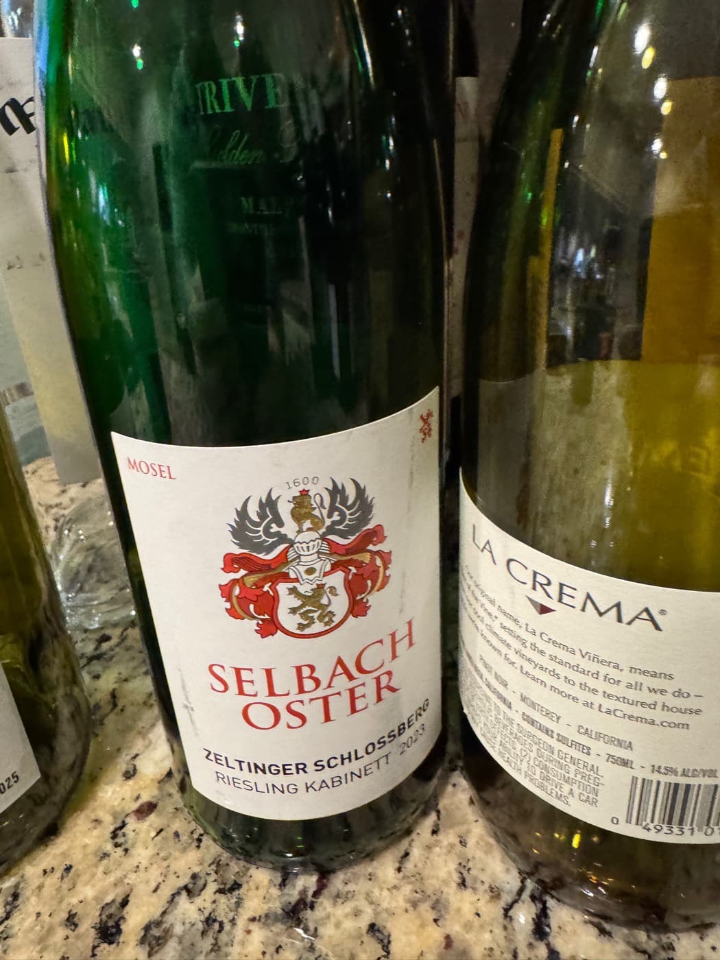 Selbach Oster Zeltinger Schlossberg Kabinett 2023, the Riesling we poured