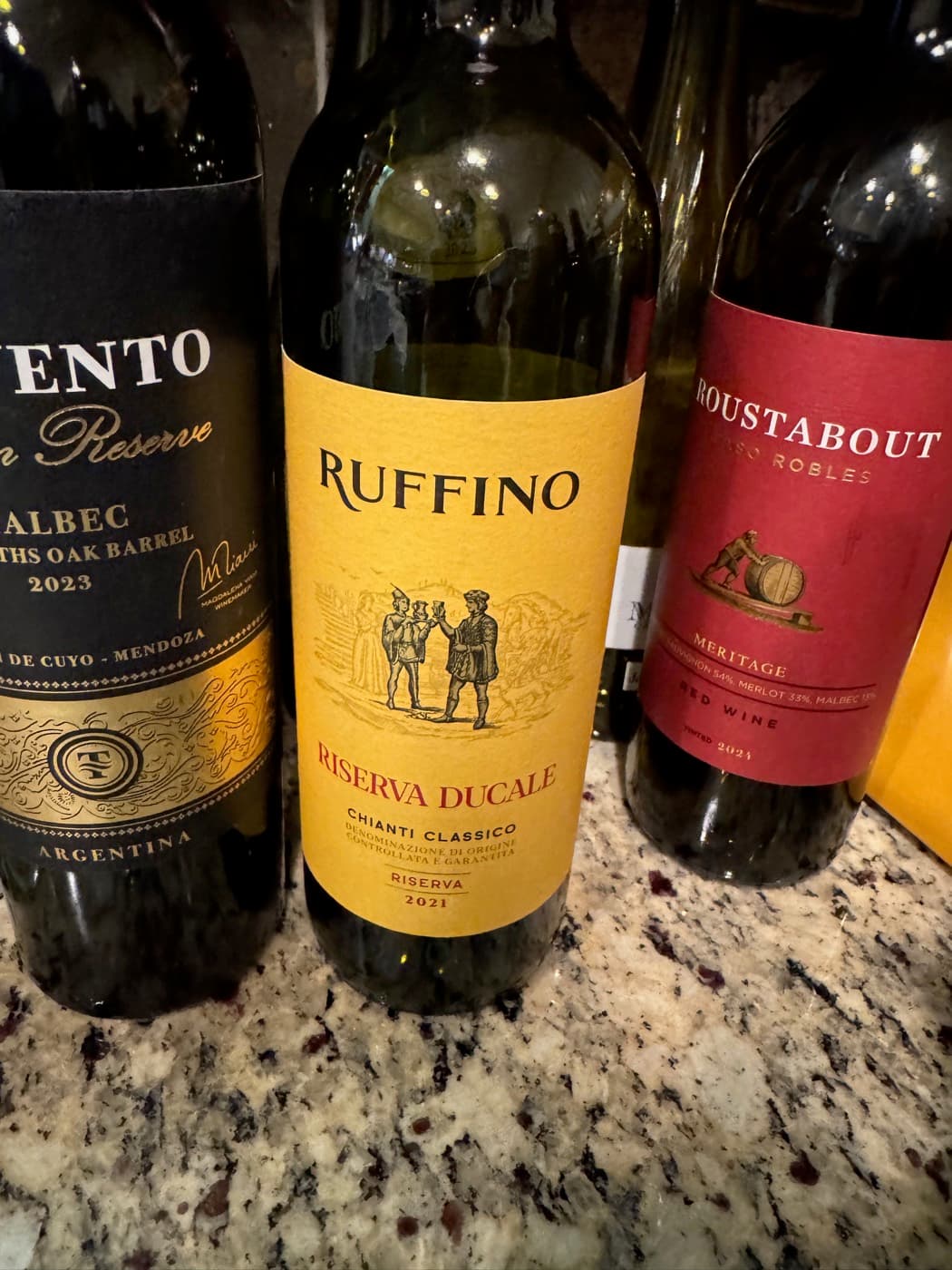 Ruffino Riserva Ducale Riserva 2021, the Sangiovese we poured