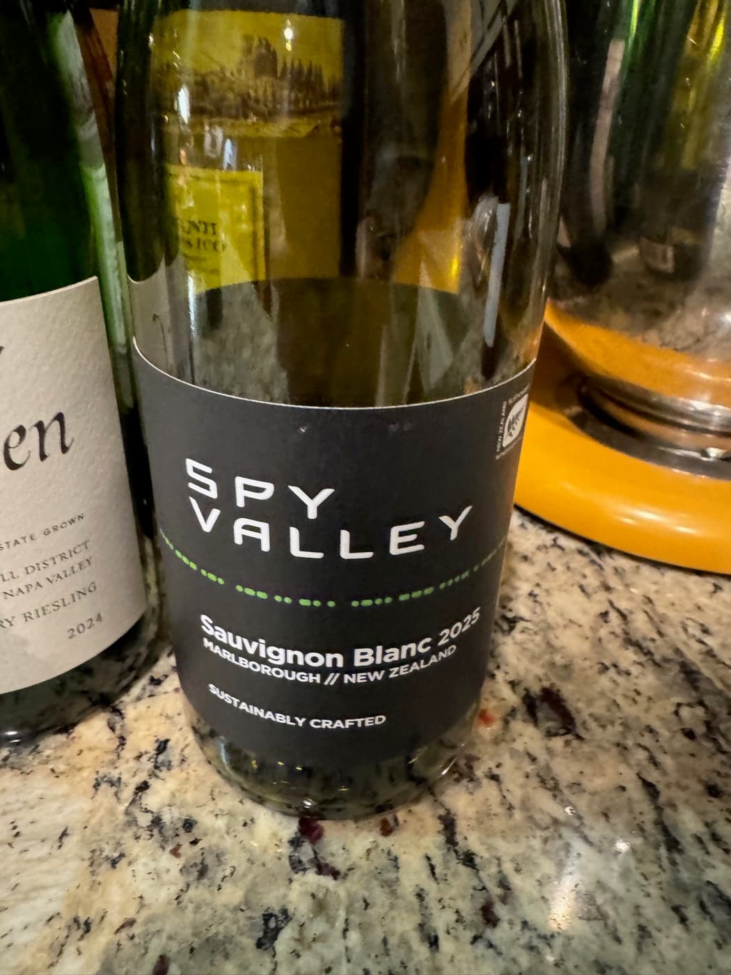 Spy Valley 2025, the Sauvignon Blanc we poured